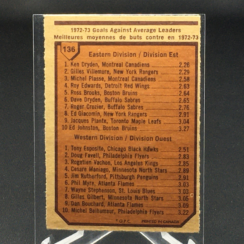 1972 O-PEE-CHEE - NHL ALL STARS - F. MAHOVLICH -