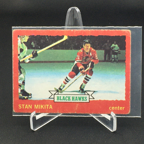 1973 O-PEE-CHEE - BLACK HAWKS - S. MAKITA - #6