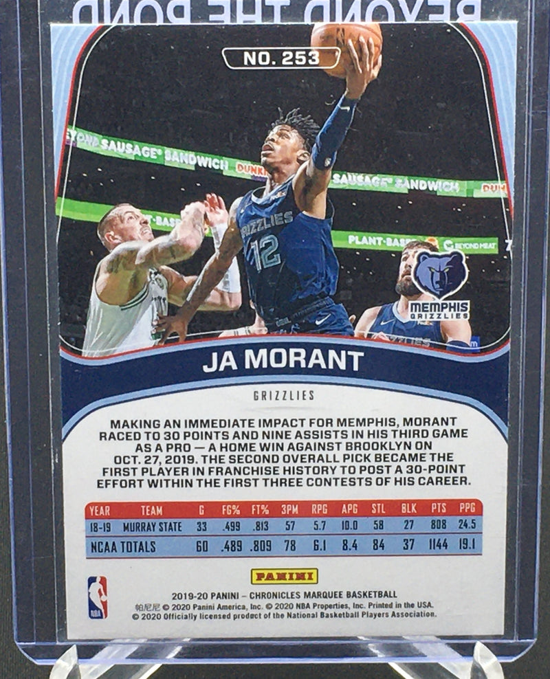 2019 PANINI CHRONICLES MARQUEE - J. MORANT -