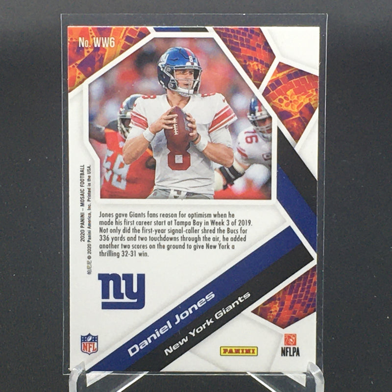 2020 PANINI MOSAIC - WILL TO WIN - D. JONES -