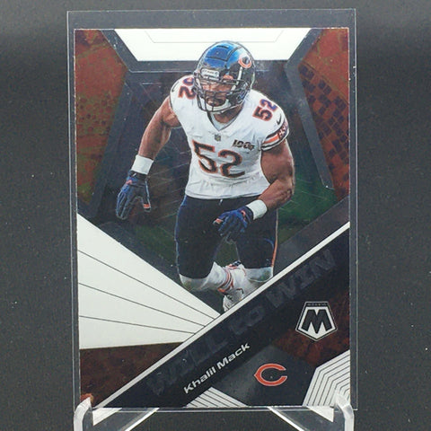 2020 PANINI MOSAIC - WILL TO WIN - K. MACK - #WW10