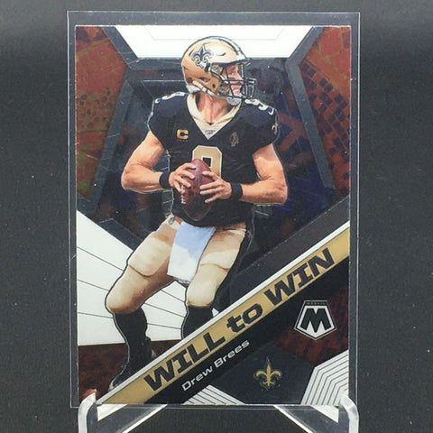 2020 PANINI MOSAIC - WILL TO WIN - D. BREES - #WW15