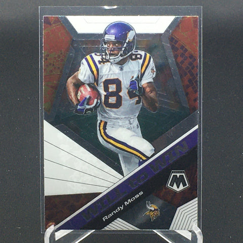 2020 PANINI MOSAIC - WILL TO WIN - R. MOSS - #WW20