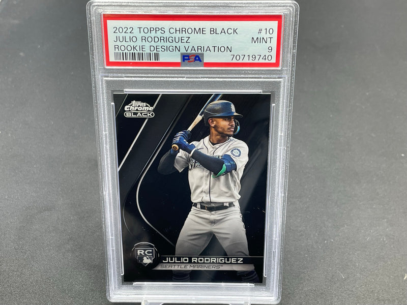 2022 TOPPS CHROME BLACK - ROOKIE DESIGN VARIATION - J. RODRIGUEZ -