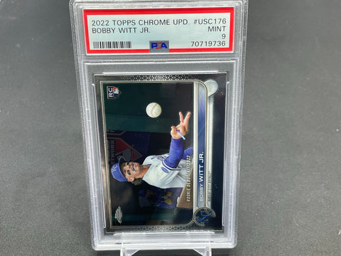 2022 TOPPS CHROME UPDATE - B. WITT JR. - #USC176 - PSA 9 - RC