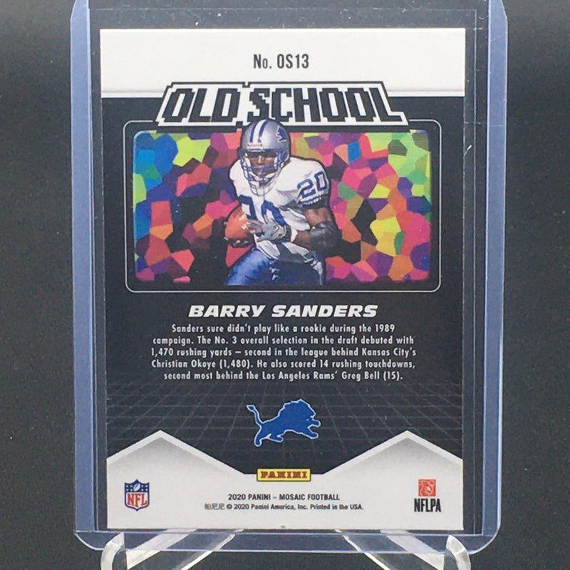 2020 PANINI MOSAIC - OLD SCHOOL - B. SANDERS -