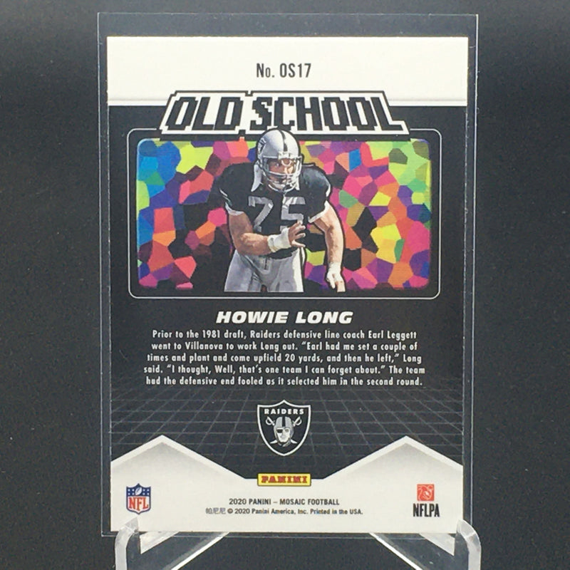 2020 PANINI MOSAIC - OLD SCHOOL - H. LONG -