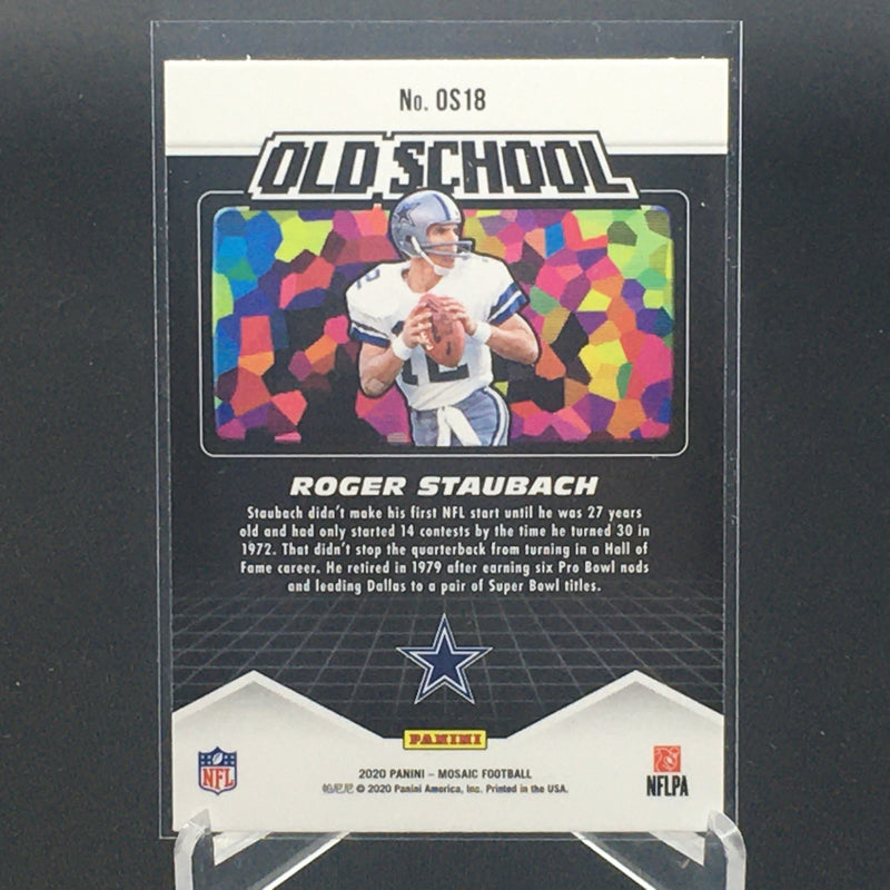 2020 PANINI MOSAIC - OLD SCHOOL - R. STAUBACH -