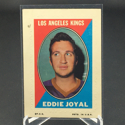 1970 O-PEE-CHEESTAMP STICKER - LOS ANGELES KINGS - E. JOYAL