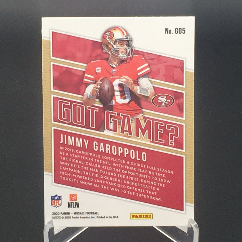 2020 PANINI MOSAIC - GOT GAME - J. GAROPPOLO -