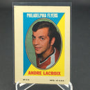 1970 O-PEE-CHEE STAMP STICKER - PHILADELPHIA FLYERS - A. LACROIX