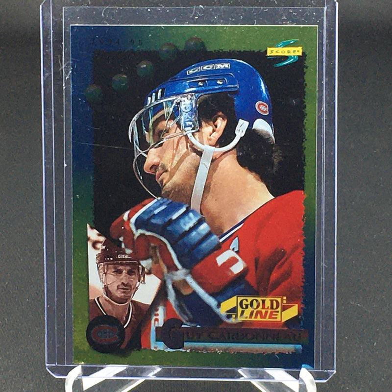 1994 SCORE PINNACLE GOLD LINE - G. CARBONNEAU -