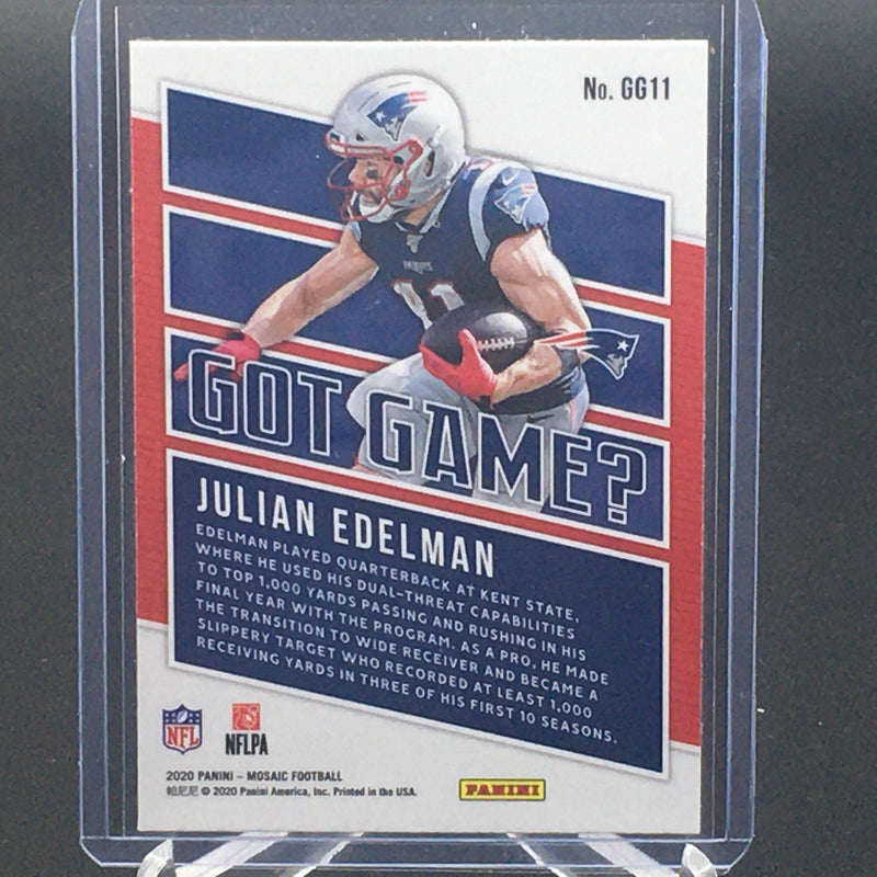 2020 PANINI MOSAIC - GOT GAME - J. EDELMAN -