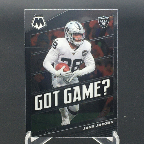 2020 PANINI MOSAIC - GOT GAME - J. JACOBS - #GG15