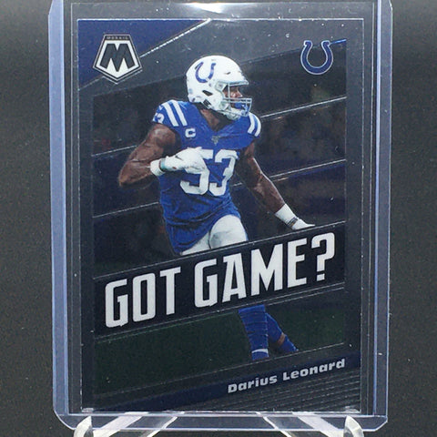2020 PANINI MOSAIC - GOT GAME - D. LEONARD - #GG17