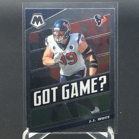 2020 PANINI MOSAIC - GOT GAME - J.J. WATT - #GG18