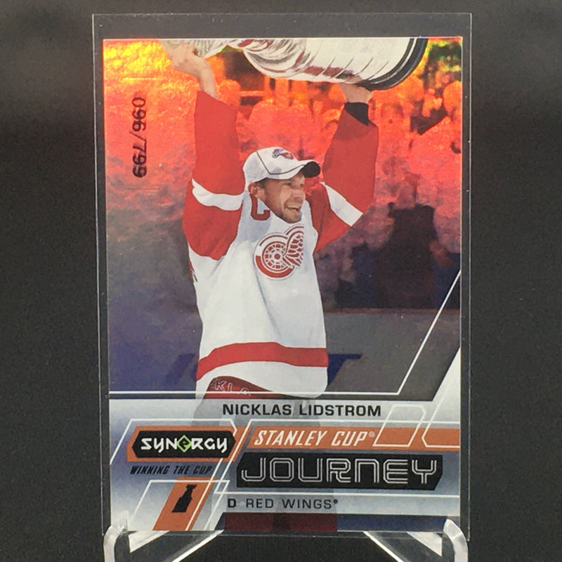 2020 UPPER DECK SYNERGY - STANLEY CUP JOURNEY - N. LIDSTROM - #CJ-NL - #'D/799