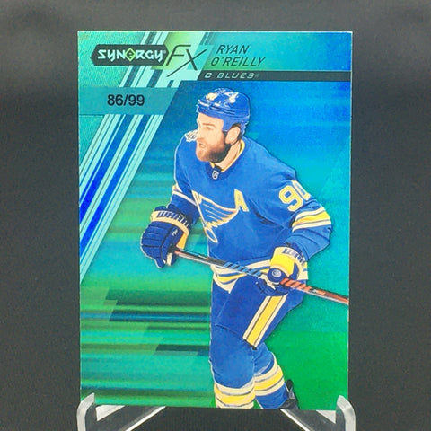 2020 UPPER DECK SYNERGY FX - GREEN - R. O'REILLY - #FX-17 - #'D/99