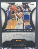 2019 PANINI PRIZM DRAFT PICKS - J. FOREMAN -