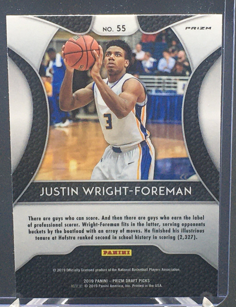 2019 PANINI PRIZM DRAFT PICKS - J. FOREMAN -