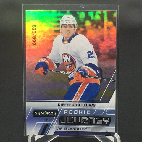 2020 UPPER DECK SYNERGY - ROOKIE JOURNEY - K. BELLOWS - #RJ-KB - #'D/899 - RC
