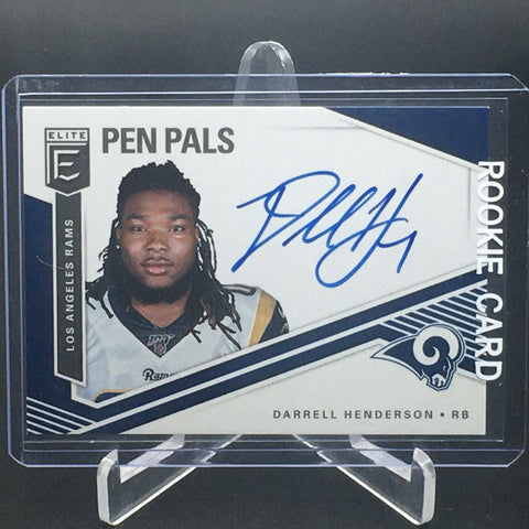 2019 PANINI ELITE - PENPALS - D. HENDERSON - #PP-HE