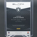 2020 PANINI BLACK - JET BLACK MATERIALS - J. JACOBS - #JB15 - #'D/99 - JERSEY RELIC