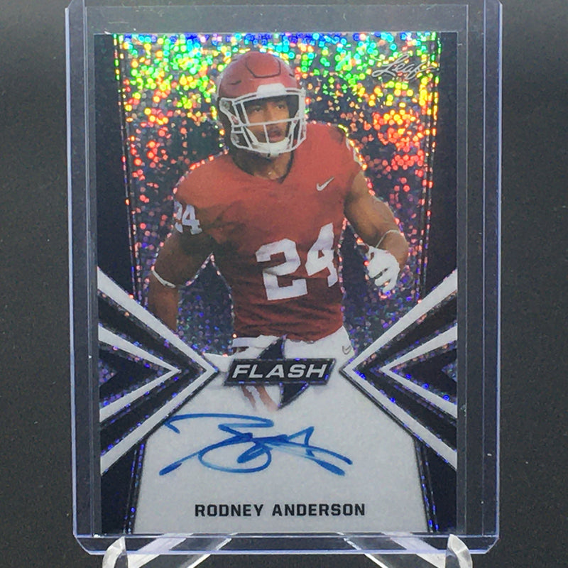 2019 LEAF FLASH - R. ANDERSON - #BA-RA1 - #'D/50 - AUTOGRAPH