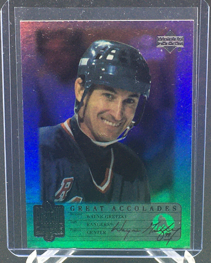 1999 UPPER DECK GREAT ACCOLADES - W. GRETZKY -