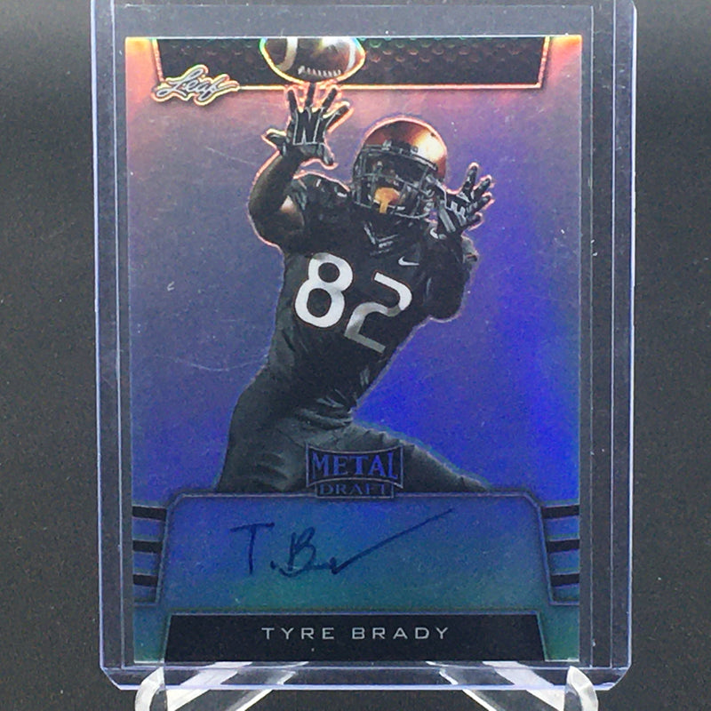 2019 LEAF METAL DRAFT - T. BRADY -