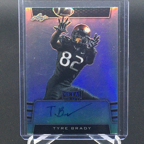 2019 LEAF METAL DRAFT - T. BRADY - #BA-TB1 - AUTOGRAPH