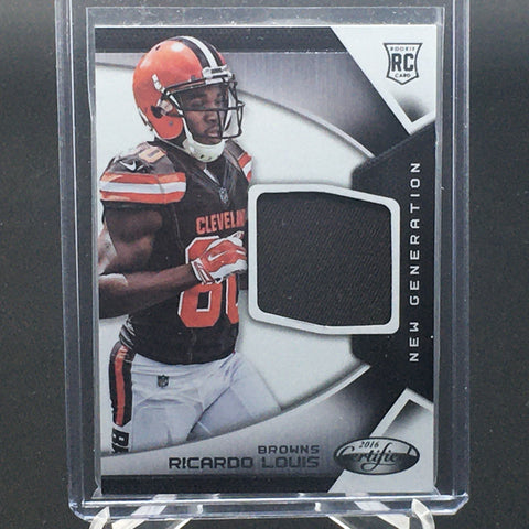 2016 PANINI CERTIFIED - NEW GENERATION - R. LOUIS - #25 - PATCH - RC