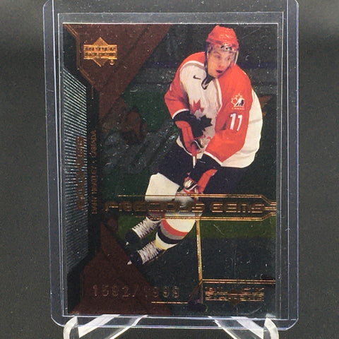 2000 UPPER DECK BLACK DIAMOND - PRECIOUS GEMS - D. HEATLEY - #63 - #'D/1999 - RC