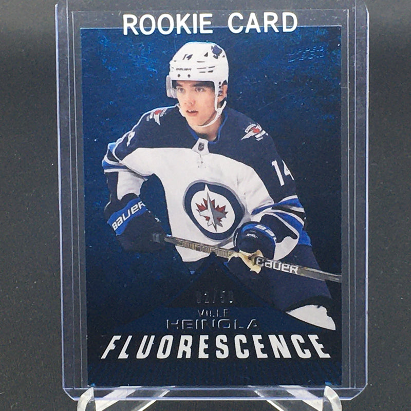 2019 UPPER DECK SERIES TWO - BLUE FLUORESCENCE - V. HEINOLA - #F-10 - #'D/50