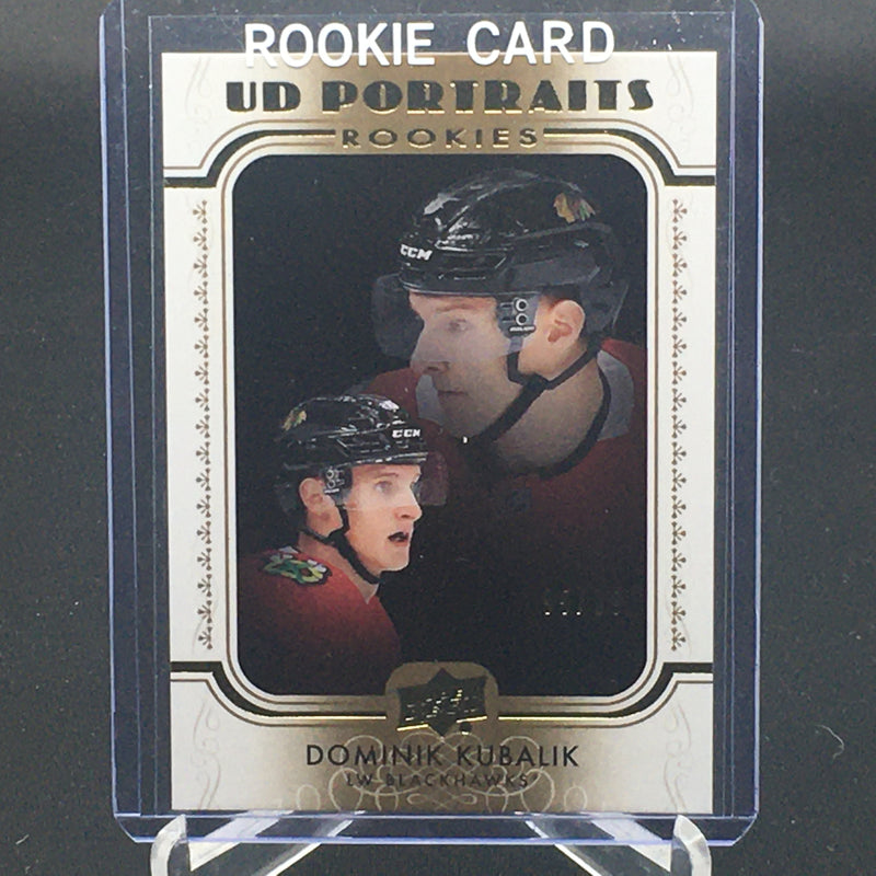 2019 UPPER DECK SERIES TWO - GOLD UD PORTRAITS - D. KUBALIK - #P-97 - #'D/99 - RC
