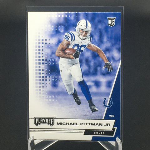 2020 PANINI PLAYOFF - M. PITTMAN JR. - #222 - RC