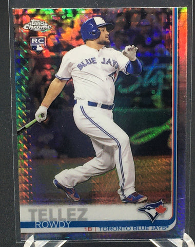 2019 TOPPS CHROME - R. TELLEZ - #2 - CHROME PRIZM - RC