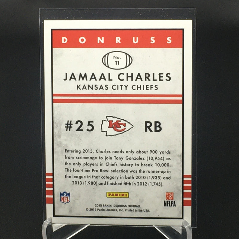 2015 PANINI DONRUSS - THROWBACK ROOKIES - J. CHARLES -