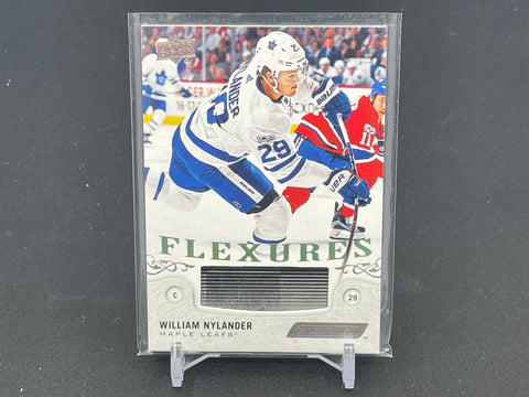 2018 UPPER DECK ENGRAINED - FLEXURES - W. NYLANDER - #F-WN - STICK RELIC
