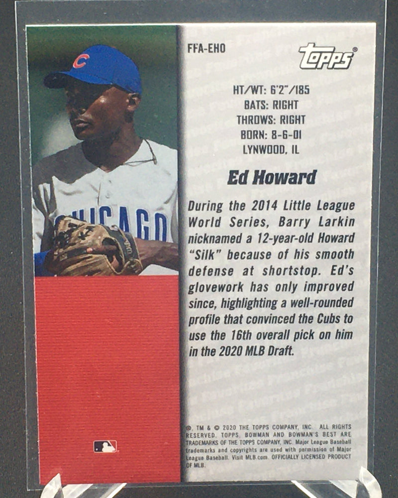 2020 TOPPS BOWMANS BEST - E. HOWARD -