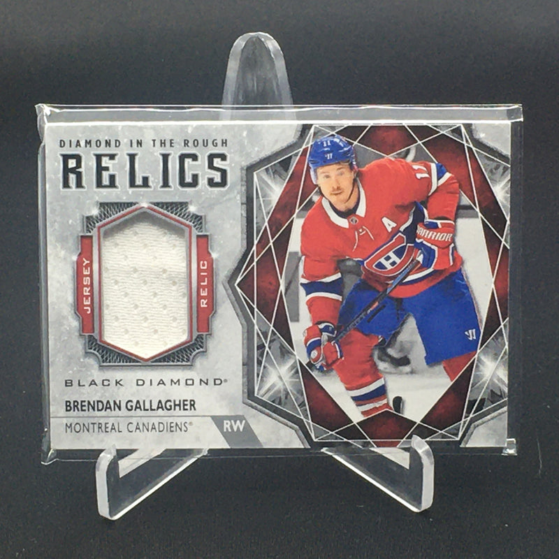 2019 UPPER DECK BLACK DIAMOND - DIAMOND IN THE ROUGH RELICS - B. GALLAGHER -