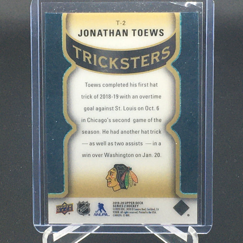 2019 UPPER DECK SERIES TWO - TRICKSTERS - J. TOEWS -