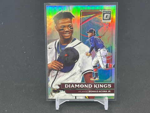 2022 PANINI DONRUSS OPTIC - DIAMOND KINGS - PRIZM - R. ACUNA JR. - #16