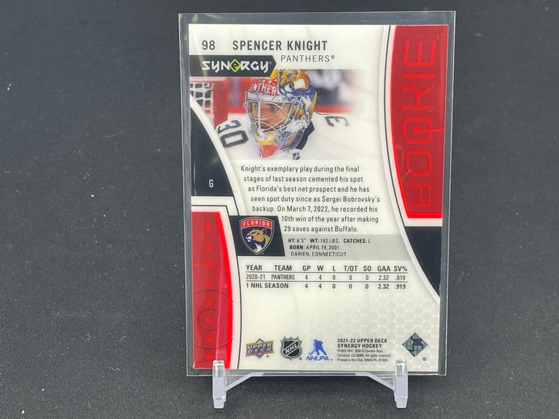 2021 UPPER DECK SYNERGY - RED - ROOKIE - S. KNIGHT -
