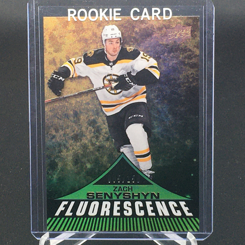 2019 UPPER DECK SERIES TWO - GOLD FLUORESCENCE - Z. SENYSHYN - #F-34 - #'D/150