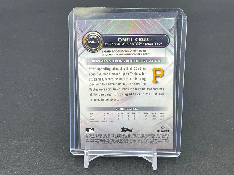 2022 TOPPS BOWMAN STERLING - O. CRUZ -