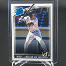 2018 PANINI DONRUSS - RATED ROOKIE - M. ADUJAR -