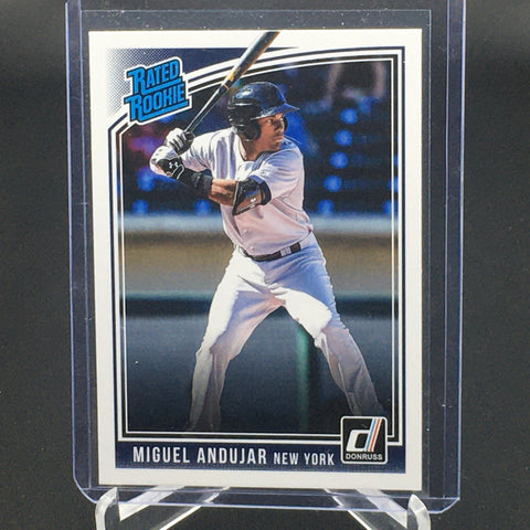 2018 PANINI DONRUSS - RATED ROOKIE - M. ADUJAR - #31 - RC