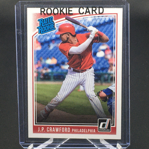 2018 PANINI DONRUSS - RATED ROOKIE - J. CRAWFORD - #44 - RC