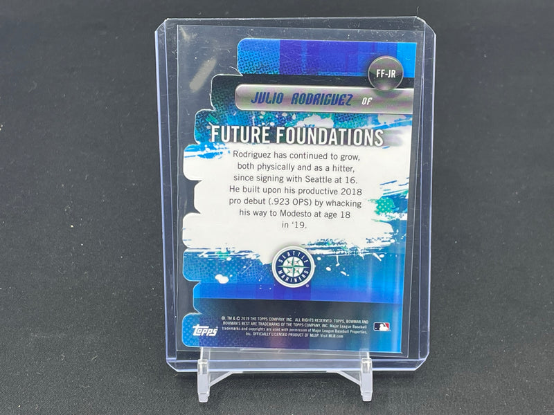 2019 TOPPS BOWMAN'S BEST - FUTURE FOUNDATIONS - J. RODRIGUEZ -
